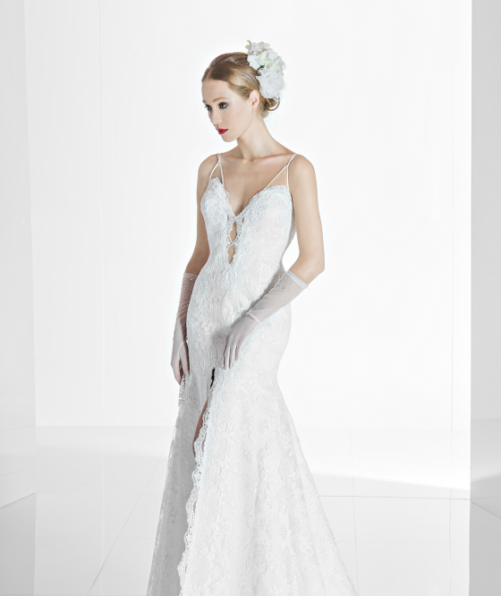 abito da sposa L372